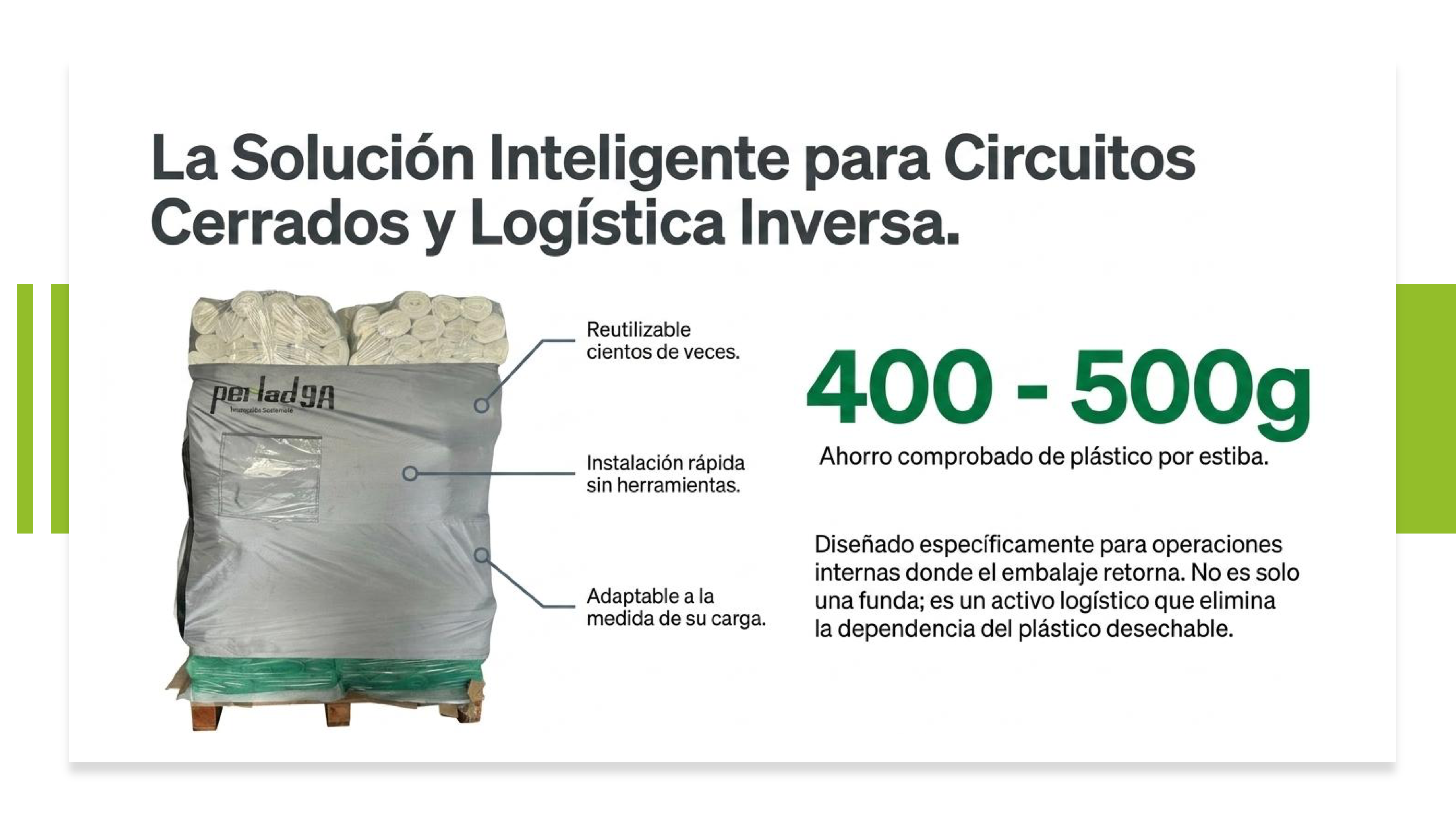 Cubrepallets Reutilizable Perlad para Circuitos Cerrados